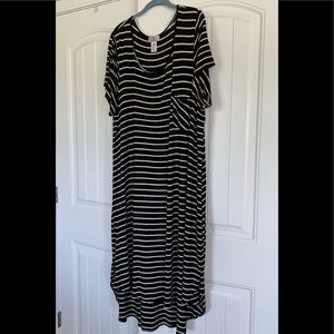 OSO Casual maxi t-shirt dress